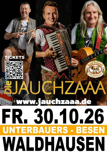 Entradas para DIE JACHZAAA  |  Live in Unterbauers Besen en 30.10.2026 - Comprar entradas